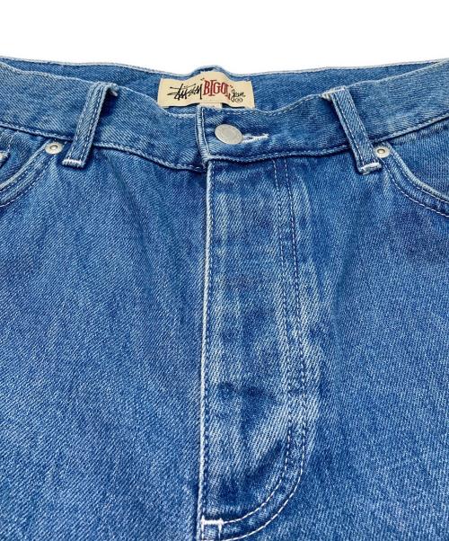 stussy（ステューシー）stussy (ステューシー) Big OL Jean Shorts ブルー サイズ:SIZE 81cm (W32)の古着・服飾アイテム