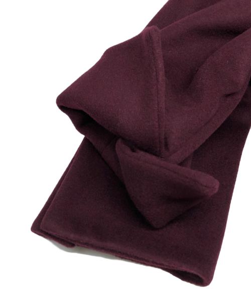 MAX&Co.（マックスアンドコー）MAX&Co. (マックスアンドコー) ラナウェイコート バーガンディー サイズ:42の古着・服飾アイテム