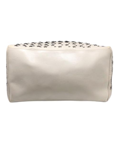 JIMMY CHOO（ジミーチュウ）JIMMY CHOO (ジミーチュウ) スタースタッズレザートートバッグ ベージュ サイズ:下記参照の古着・服飾アイテム