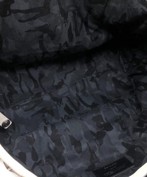 JIMMY CHOO（ジミーチュウ）JIMMY CHOO (ジミーチュウ) スタースタッズレザートートバッグ ベージュ サイズ:下記参照の古着・服飾アイテム