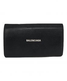 BALENCIAGA（バレンシアガ）の古着「長財布」｜ブラック