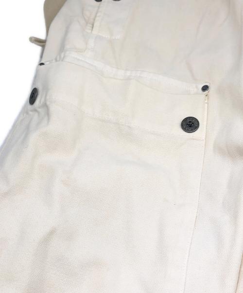 NIGEL CABOURN LYBRO（ナイジェルケーボン ライブロ）NIGEL CABOURN LYBRO (ナイジェルケーボン ライブロ) NAVAL DUNGAREE CANVAS ホワイト サイズ:44の古着・服飾アイテム