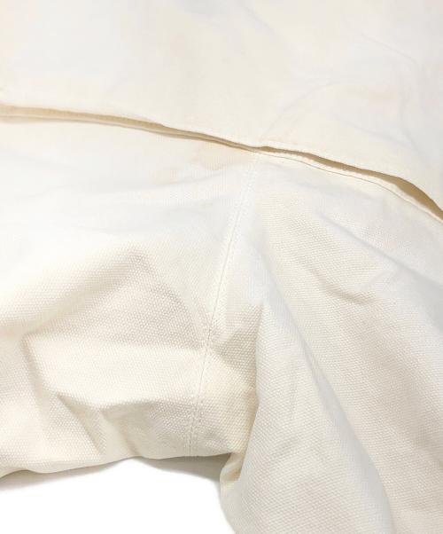 NIGEL CABOURN LYBRO（ナイジェルケーボン ライブロ）NIGEL CABOURN LYBRO (ナイジェルケーボン ライブロ) NAVAL DUNGAREE CANVAS ホワイト サイズ:44の古着・服飾アイテム