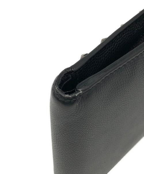Saint Laurent Paris（サンローランパリ）Saint Laurent Paris (サンローランパリ) 2つ折り財布 ブラック サイズ:下記参照の古着・服飾アイテム