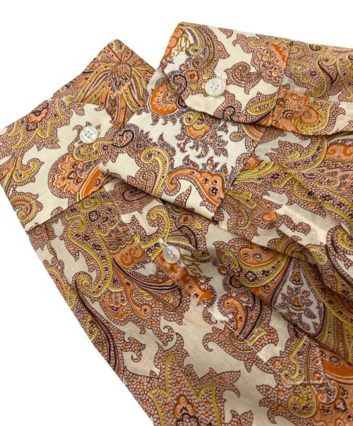 ETRO（エトロ）ETRO (エトロ) ペイズリー柄シャツ ベージュ サイズ:44の古着・服飾アイテム