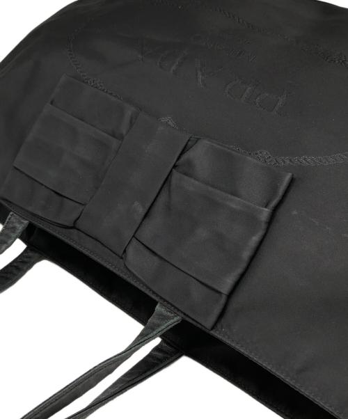 PRADA（プラダ）PRADA (プラダ) レザーナイロンコンビリボントートバッグ ブラック サイズ:下記参照の古着・服飾アイテム