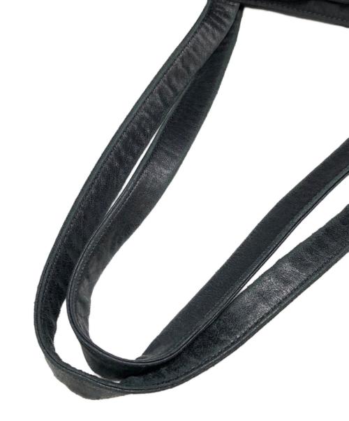 PRADA（プラダ）PRADA (プラダ) レザーナイロンコンビリボントートバッグ ブラック サイズ:下記参照の古着・服飾アイテム