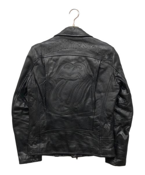 JACKROSE VINTAGE（ジャックローズヴィンテージ）jackrose vintage (ジャックローズヴィンテージ) ダブルライダースジャケット ブラック サイズ:3の古着・服飾アイテム