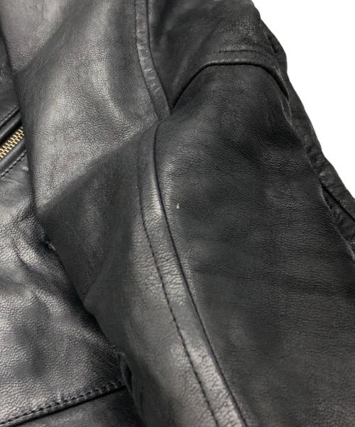 JACKROSE VINTAGE（ジャックローズヴィンテージ）jackrose vintage (ジャックローズヴィンテージ) ダブルライダースジャケット ブラック サイズ:3の古着・服飾アイテム