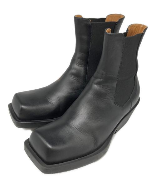 MARNI（マルニ）MARNI (マルニ) レザー チェルシーブーツ ブラック サイズ:37の古着・服飾アイテム