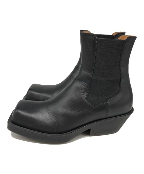 MARNI（マルニ）MARNI (マルニ) レザー チェルシーブーツ ブラック サイズ:37の古着・服飾アイテム