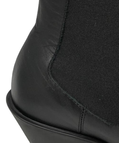MARNI（マルニ）MARNI (マルニ) レザー チェルシーブーツ ブラック サイズ:37の古着・服飾アイテム