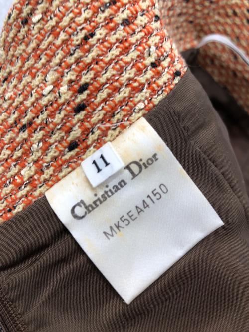 Christian Dior（クリスチャン ディオール）Christian Dior (クリスチャン ディオール) セットアップ オレンジ サイズ:11の古着・服飾アイテム
