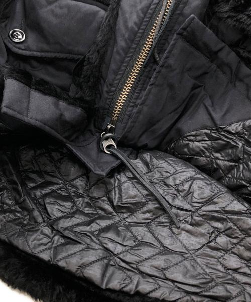 MONITALY（モニタリー）MONITALY (モニタリー) Kodiac Fur Coat ブラック サイズ:40の古着・服飾アイテム