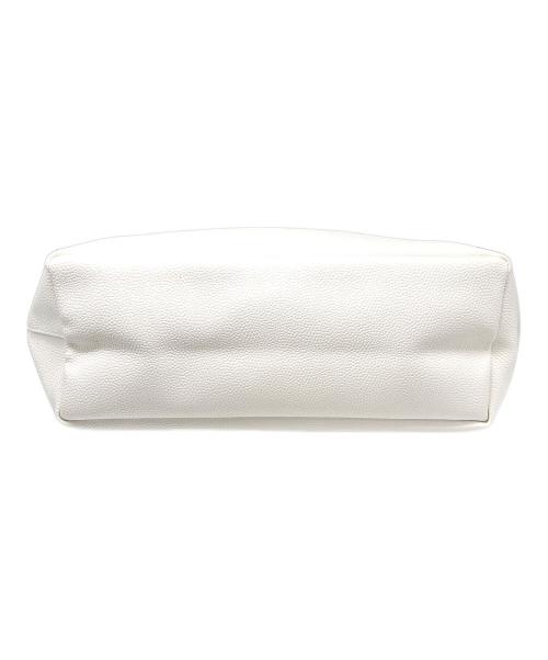 Herve Chapelier（エルベシャプリエ）Herve Chapelier (エルベシャプリエ) リュクススクエアトートL ブラン×シルバー サイズ:下記参照の古着・服飾アイテム