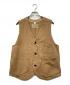 Pherrow'sフェローズ）の古着「ワークベスト」｜ブラウン