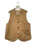 PHERROW'S（フェローズ）の古着「ワークベスト」｜ブラウン
