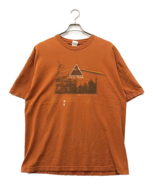 AAA（トリプルエー）AAA (トリプルエー) 狂気プリントTシャツ ブラウン サイズ:XLの古着・服飾アイテム