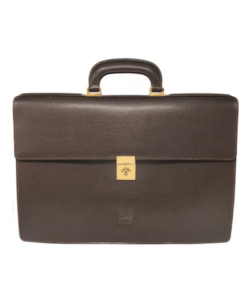 LOEWE（ロエベ）LOEWE (ロエベ) アナグラムブリーフバッグ ブラウン サイズ:下記参照の古着・服飾アイテム