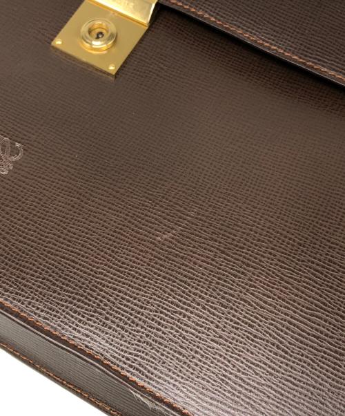 LOEWE（ロエベ）LOEWE (ロエベ) アナグラムブリーフバッグ ブラウン サイズ:下記参照の古着・服飾アイテム
