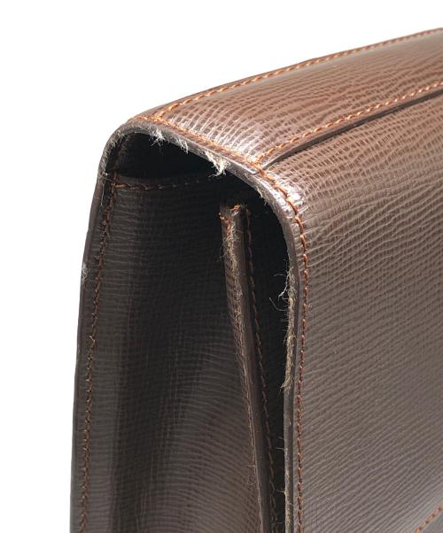 LOEWE（ロエベ）LOEWE (ロエベ) アナグラムブリーフバッグ ブラウン サイズ:下記参照の古着・服飾アイテム