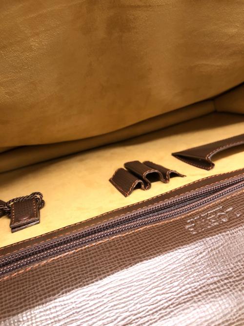 LOEWE（ロエベ）LOEWE (ロエベ) アナグラムブリーフバッグ ブラウン サイズ:下記参照の古着・服飾アイテム