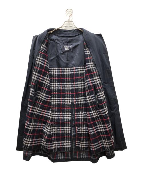 Burberry's（バーバリーズ）Burberry's (バーバリーズ) ライナー付き裏ノヴァチェックステンカラーコート ネイビー サイズ:下記参照の古着・服飾アイテム