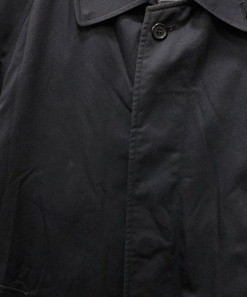 Burberry's（バーバリーズ）Burberry's (バーバリーズ) ライナー付き裏ノヴァチェックステンカラーコート ネイビー サイズ:下記参照の古着・服飾アイテム