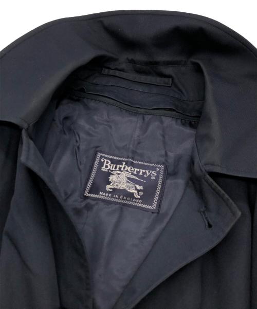 Burberry's（バーバリーズ）Burberry's (バーバリーズ) ライナー付き裏ノヴァチェックステンカラーコート ネイビー サイズ:下記参照の古着・服飾アイテム