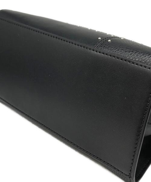 MICHAEL KORS（マイケル・コース）MICHAEL KORS (マイケルコース) パッチワーク スモールサッチェル ブラック サイズ:下記参照の古着・服飾アイテム