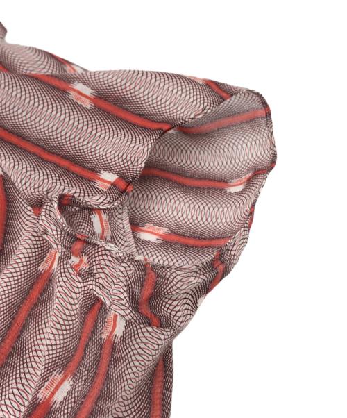 MARNI（マルニ）MARNI (マルニ) ノースリーブブラウス レッド サイズ:42の古着・服飾アイテム