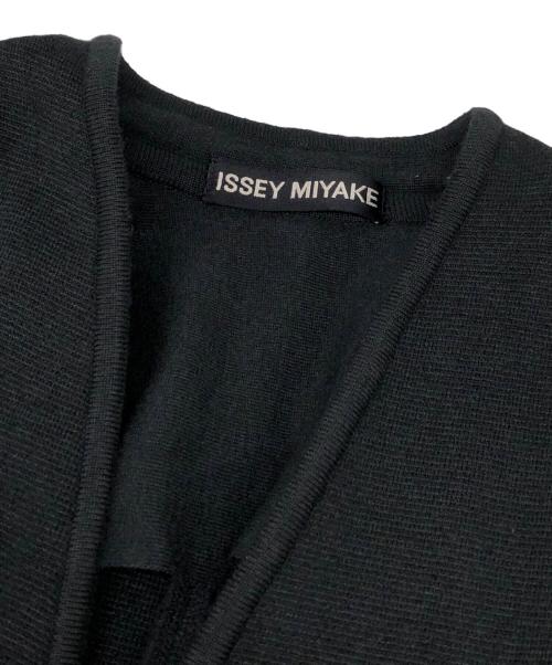 ISSEY MIYAKE（イッセイミヤケ）ISSEY MIYAKE (イッセイミヤケ) ノーカラージャケット ブラック サイズ:Mの古着・服飾アイテム