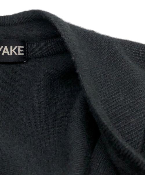 ISSEY MIYAKE（イッセイミヤケ）ISSEY MIYAKE (イッセイミヤケ) ノーカラージャケット ブラック サイズ:Mの古着・服飾アイテム