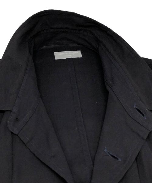 COMME des GARCONS HOMME（コムデギャルソン オム）COMME des GARCONS HOMME (コムデギャルソン オム) 長袖デザインシャツ ブラック サイズ:下記参照の古着・服飾アイテム