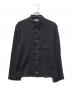 COMME des GARCONS HOMME（コムデギャルソン オム）の古着「長袖デザインシャツ」｜ブラック