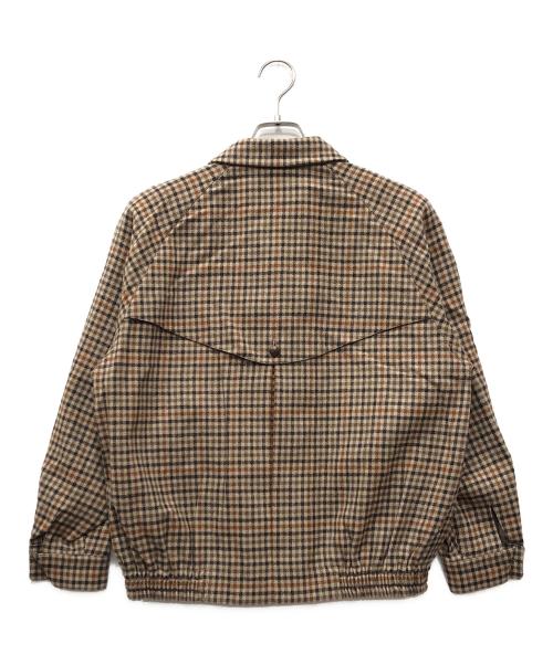 Burberry's（バーバリーズ）Burberry's (バーバリーズ) チェックジャケット ブラウン サイズ:9AB2の古着・服飾アイテム