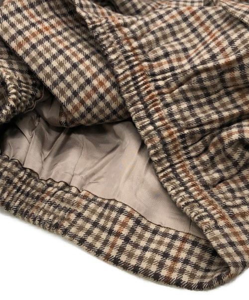 Burberry's（バーバリーズ）Burberry's (バーバリーズ) チェックジャケット ブラウン サイズ:9AB2の古着・服飾アイテム