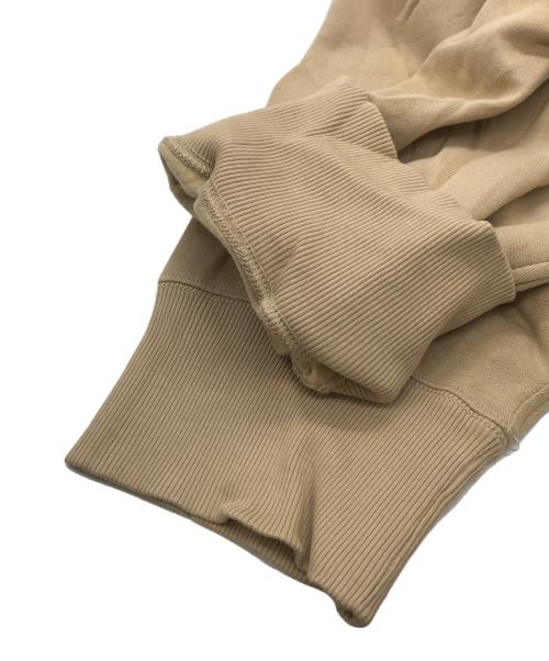 POLO RALPH LAUREN（ポロ・ラルフローレン）POLO RALPH LAUREN (ポロ・ラルフローレン) レースアッププルオーバーパーカー ベージュ サイズ:XSの古着・服飾アイテム