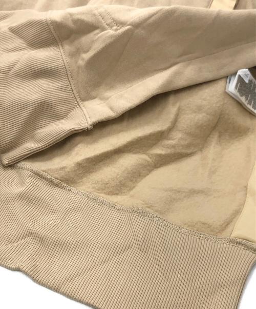 POLO RALPH LAUREN（ポロ・ラルフローレン）POLO RALPH LAUREN (ポロ・ラルフローレン) レースアッププルオーバーパーカー ベージュ サイズ:XSの古着・服飾アイテム