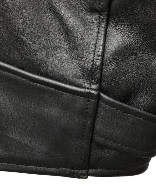 HARLEY-DAVIDSON（ハーレーダビッドソン）HARLEY-DAVIDSON (ハーレーダビッドソン) ライダースジャケット ブラック サイズ:下記参照の古着・服飾アイテム