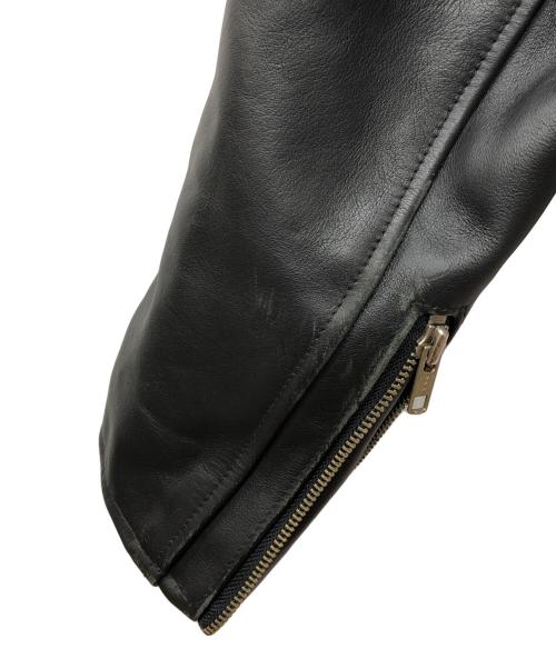 HARLEY-DAVIDSON（ハーレーダビッドソン）HARLEY-DAVIDSON (ハーレーダビッドソン) ライダースジャケット ブラック サイズ:下記参照の古着・服飾アイテム