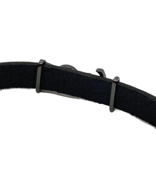 Saint Laurent Paris（サンローランパリ）Saint Laurent Paris (サンローランパリ) カサンドラ ロゴブレスレット ブラック サイズ:下記参照の古着・服飾アイテム