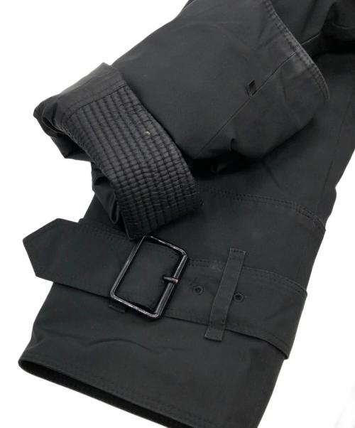 BURBERRY LONDON（バーバリーロンドン）BURBERRY LONDON (バーバリーロンドン) 裏ノバチェックファーコート ブラック サイズ:38の古着・服飾アイテム