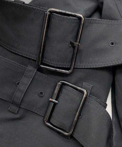 BURBERRY LONDON（バーバリーロンドン）BURBERRY LONDON (バーバリーロンドン) 裏ノバチェックファーコート ブラック サイズ:38の古着・服飾アイテム