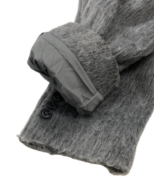 eimy istoire（エイミーイストワール）eimy istoire (エイミーイストワール) シャギーウールジャケット グレー サイズ:Fの古着・服飾アイテム