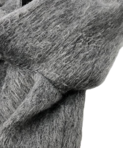 eimy istoire（エイミーイストワール）eimy istoire (エイミーイストワール) シャギーウールジャケット グレー サイズ:Fの古着・服飾アイテム