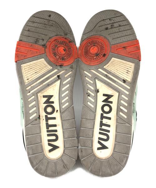 LOUIS VUITTON（ルイ ヴィトン）LOUIS VUITTON (ルイ ヴィトン) LV TRAINER SNEAKER ピンク サイズ:7の古着・服飾アイテム
