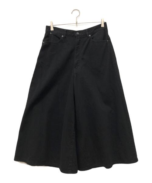 LAD MUSICIAN（ラッドミュージシャン）LAD MUSICIAN (ラッドミュージシャン) 12oz FLAT DENIM CROPPED ブラック サイズ:44の古着・服飾アイテム