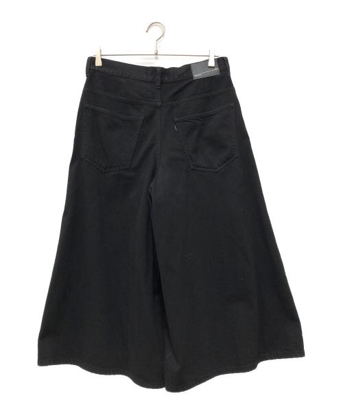 LAD MUSICIAN（ラッドミュージシャン）LAD MUSICIAN (ラッドミュージシャン) 12oz FLAT DENIM CROPPED ブラック サイズ:44の古着・服飾アイテム