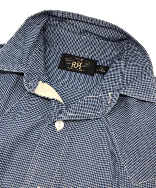 RRL（ダブルアールエル）RRL (ダブルアールエル) ウエスタンシャツ ネイビー サイズ:XSの古着・服飾アイテム